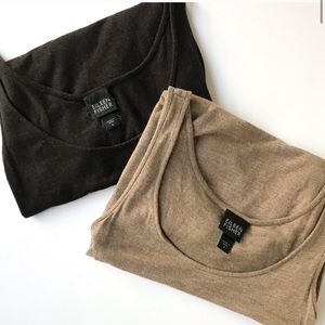 Eileen Fisher 100% Viscose Soft Tank Top Bundle